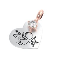Charm Rerum Donna AMORE in Argento Cristallo 25063 - 25063